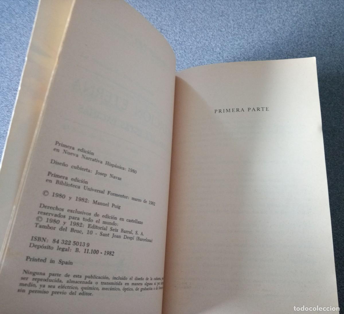Libros de segunda mano: Maldici&oacute;n Eterna Manuel Puig - Foto 4