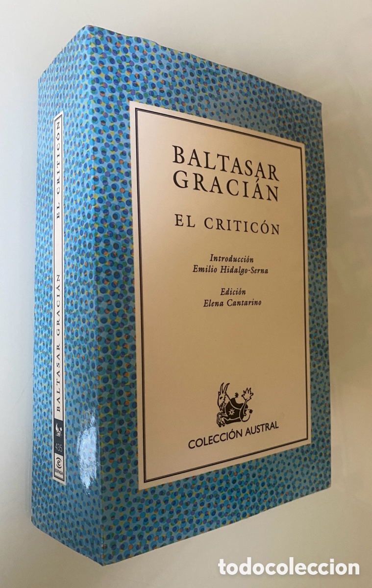 Libros de segunda mano: El Critic&oacute;n - GRACI&Aacute;N, Baltasar - Foto 1