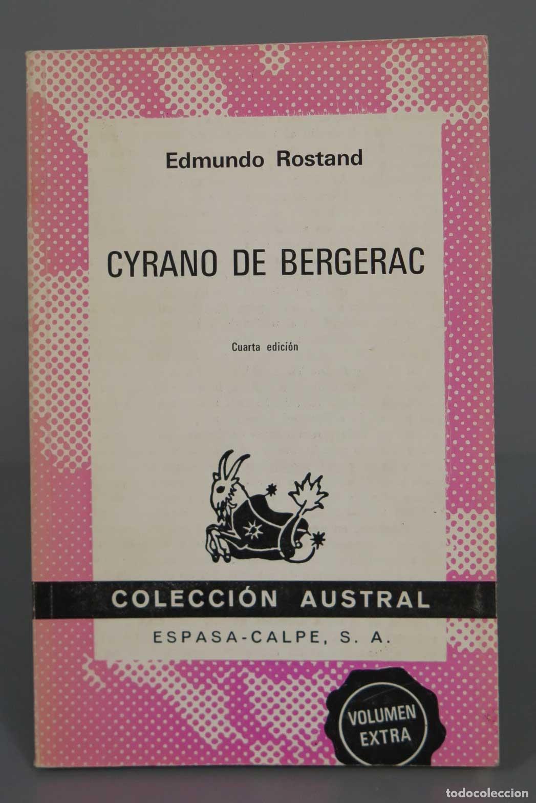 Libros de segunda mano: Edmundo Rostand CYRANO DE BERGERAC AUSTRAL