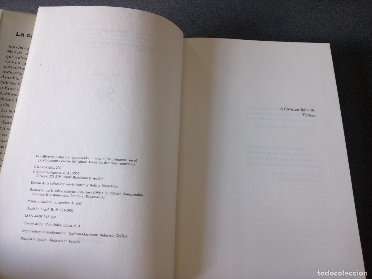 Libros de segunda mano: La Canci&oacute;n De Dorotea Rosa Reg&aacute;s - Foto 4