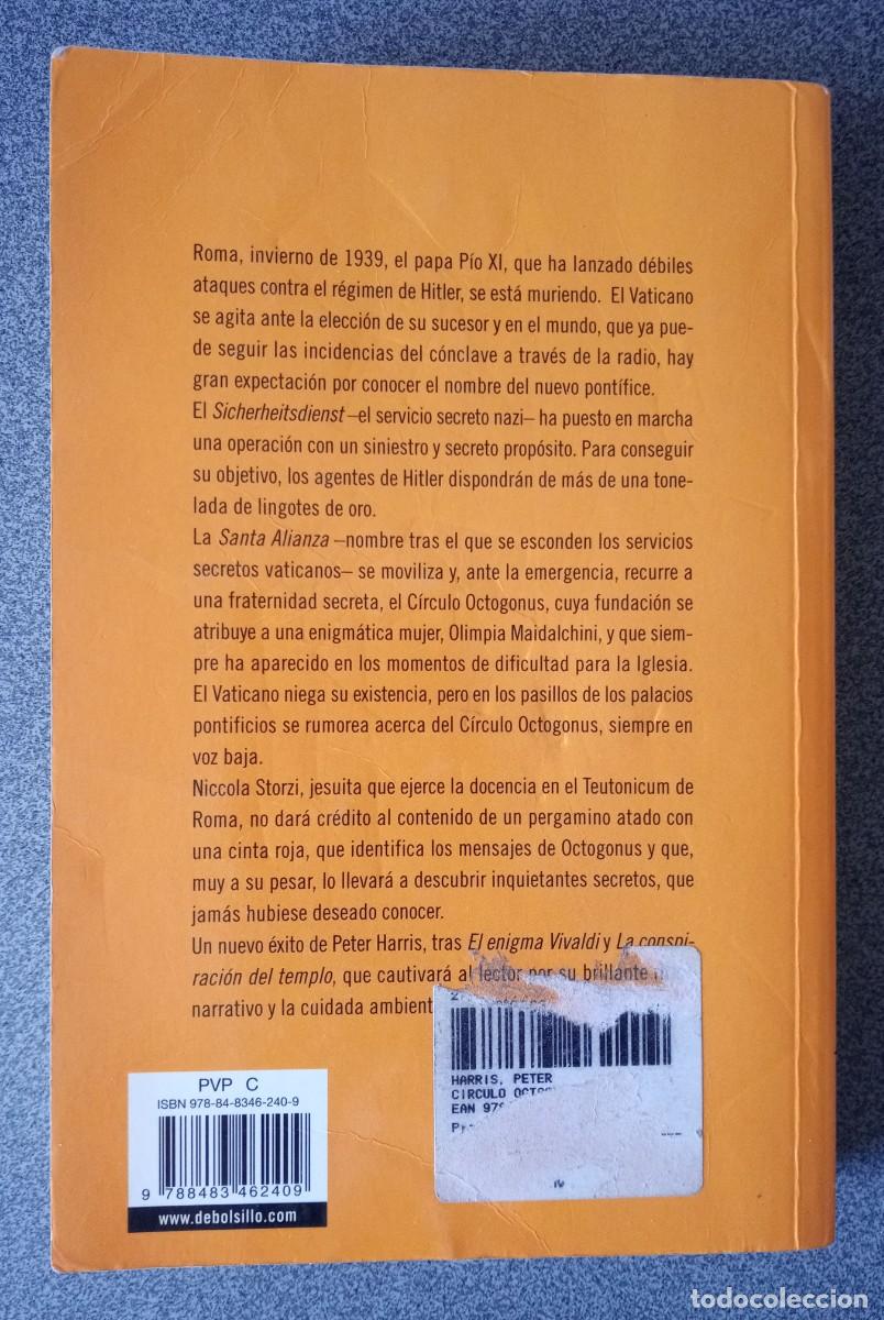 Libros de segunda mano: El C&iacute;rculo Octogonus Peter Harris - Foto 7