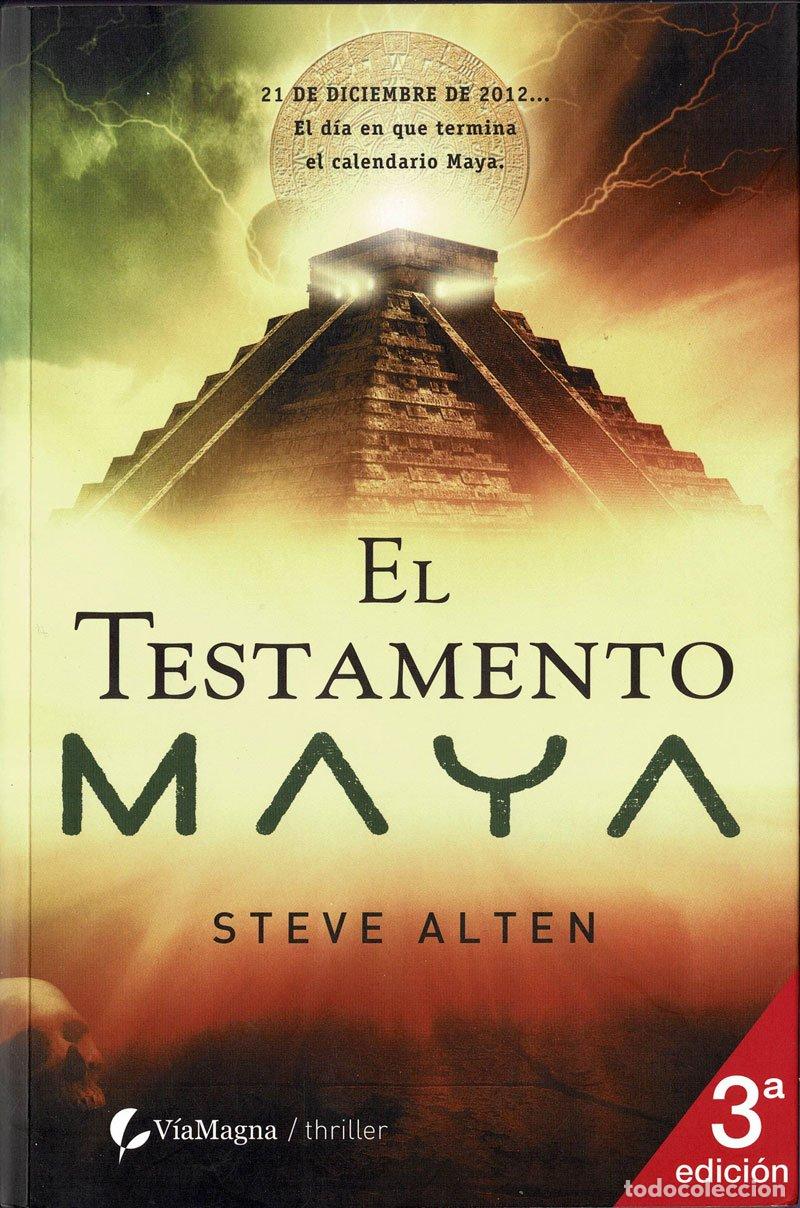 Libros de segunda mano: El Testamento Maya - Steve Alten - Foto 1