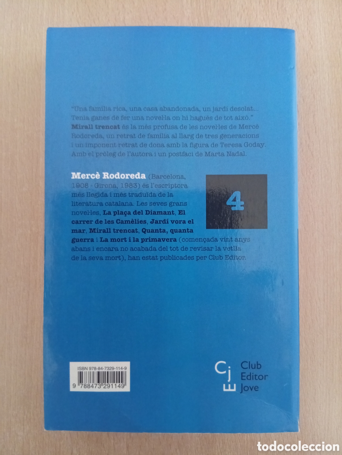 Libros de segunda mano: MIRALL TRENCAT. Merc&egrave; Rodoreda - Foto 2