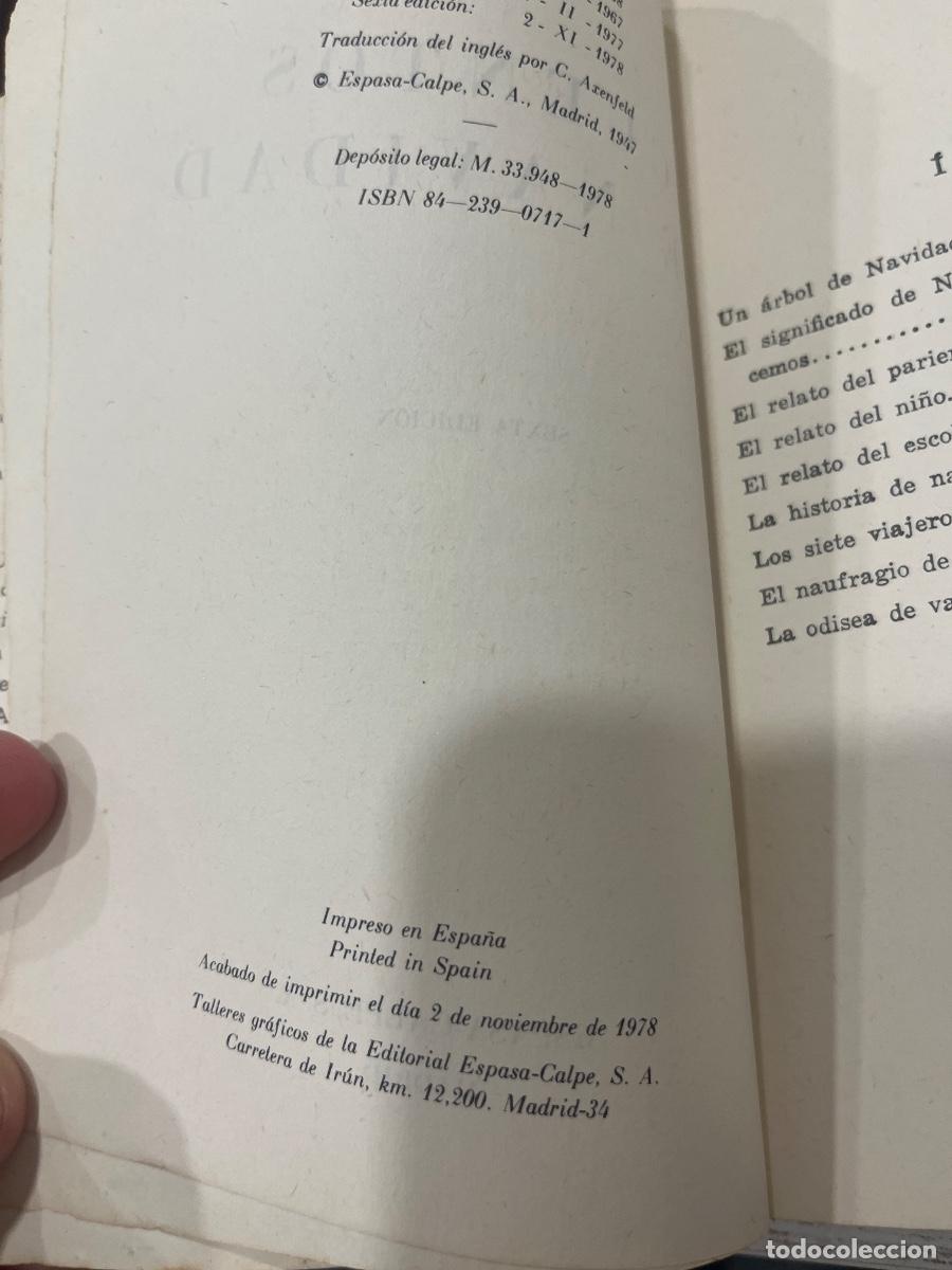 Libros de segunda mano: Libro Cuentos de Navidad | Charles Dickens | 1978 - Foto 3