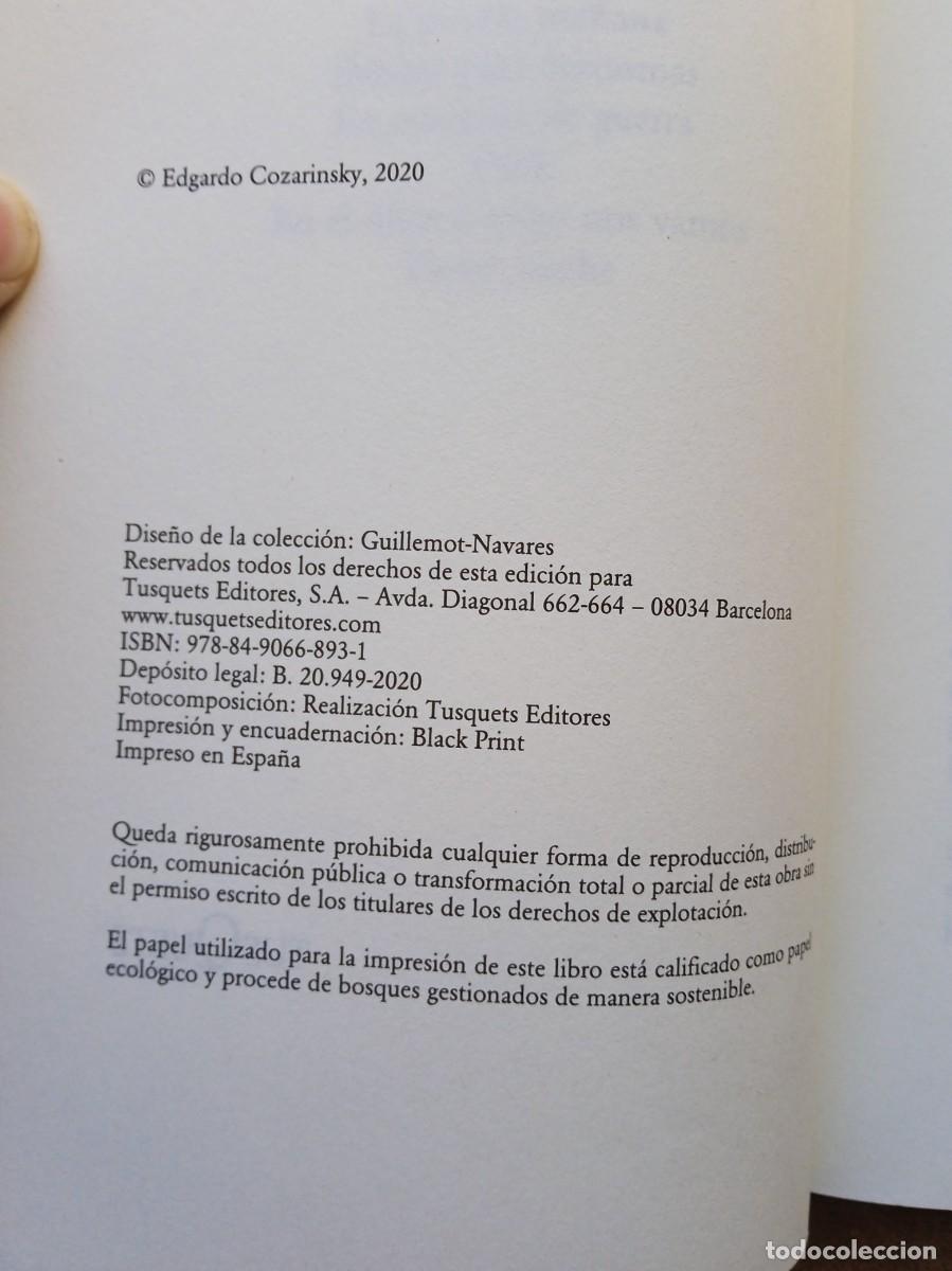 Libros de segunda mano: Turno noche. Edgardo Cozarinsky - Foto 4