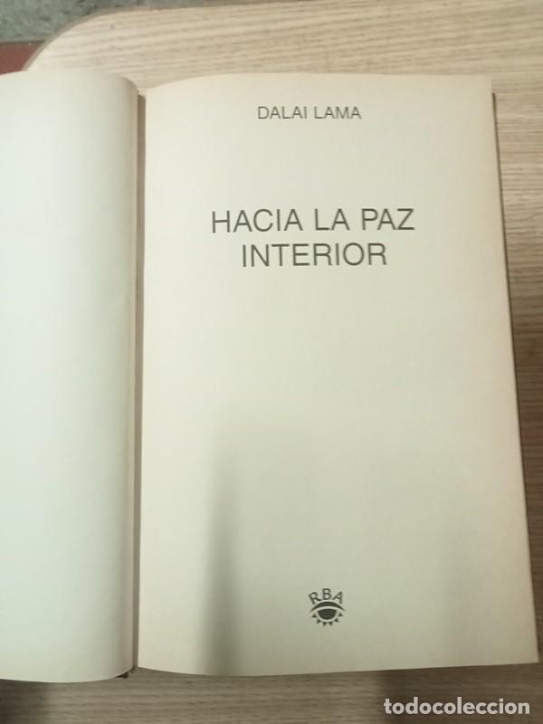 Libros de segunda mano: Hacia la Paz Interior Dalai Lama - Foto 2