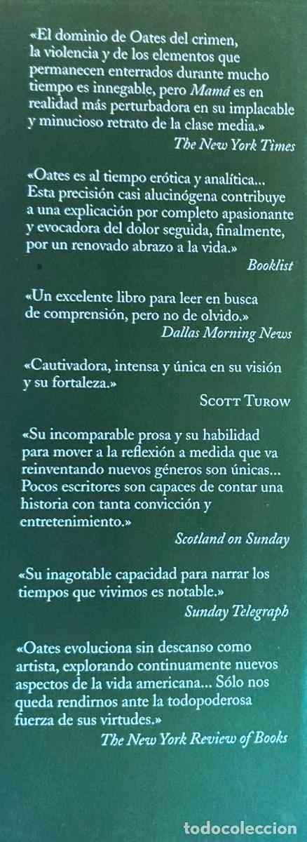 Libros de segunda mano: LIBRO NOVELA &rdquo;MAMA&rdquo; (JOYCE CAROL OATES) - Foto 5