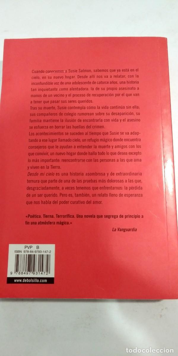 Libros de segunda mano: Desde mi cielo Alice Sebold - Foto 2