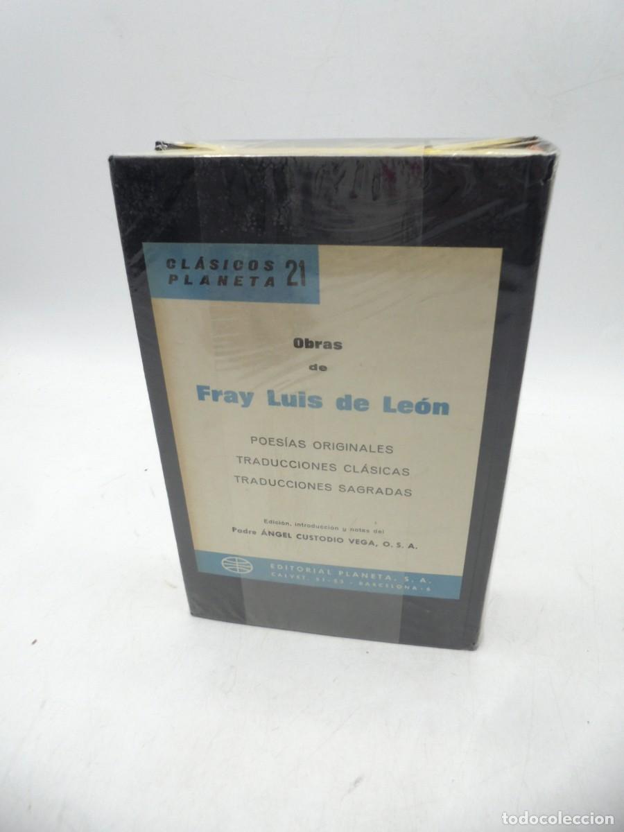 Libros de segunda mano: FRAY LUIS DE LEON. NUEVO PLASTIFICADO. - Foto 4