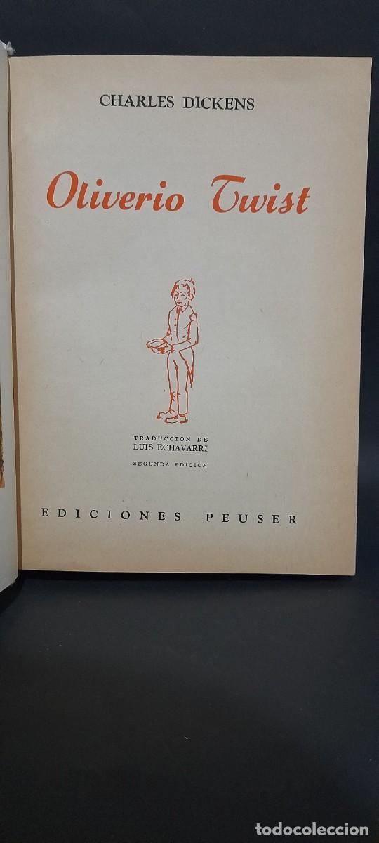 Libros de segunda mano: CHARLES DICKENS - OLIVERIO TWIST - 1958 - Foto 3