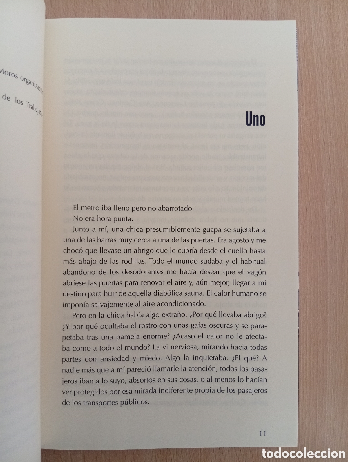 Libros de segunda mano: NO TE LIAR&Aacute;S CON LA CHICA DEL METRO. &Agrave;ngel Comas - Foto 6