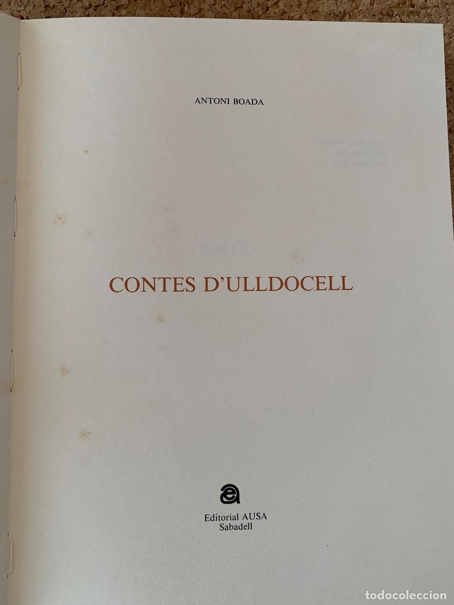 Libros de segunda mano: Contes d&rsquo;ull d&rsquo;ocell, de Antoni Boada. ( bols 43) - Foto 3