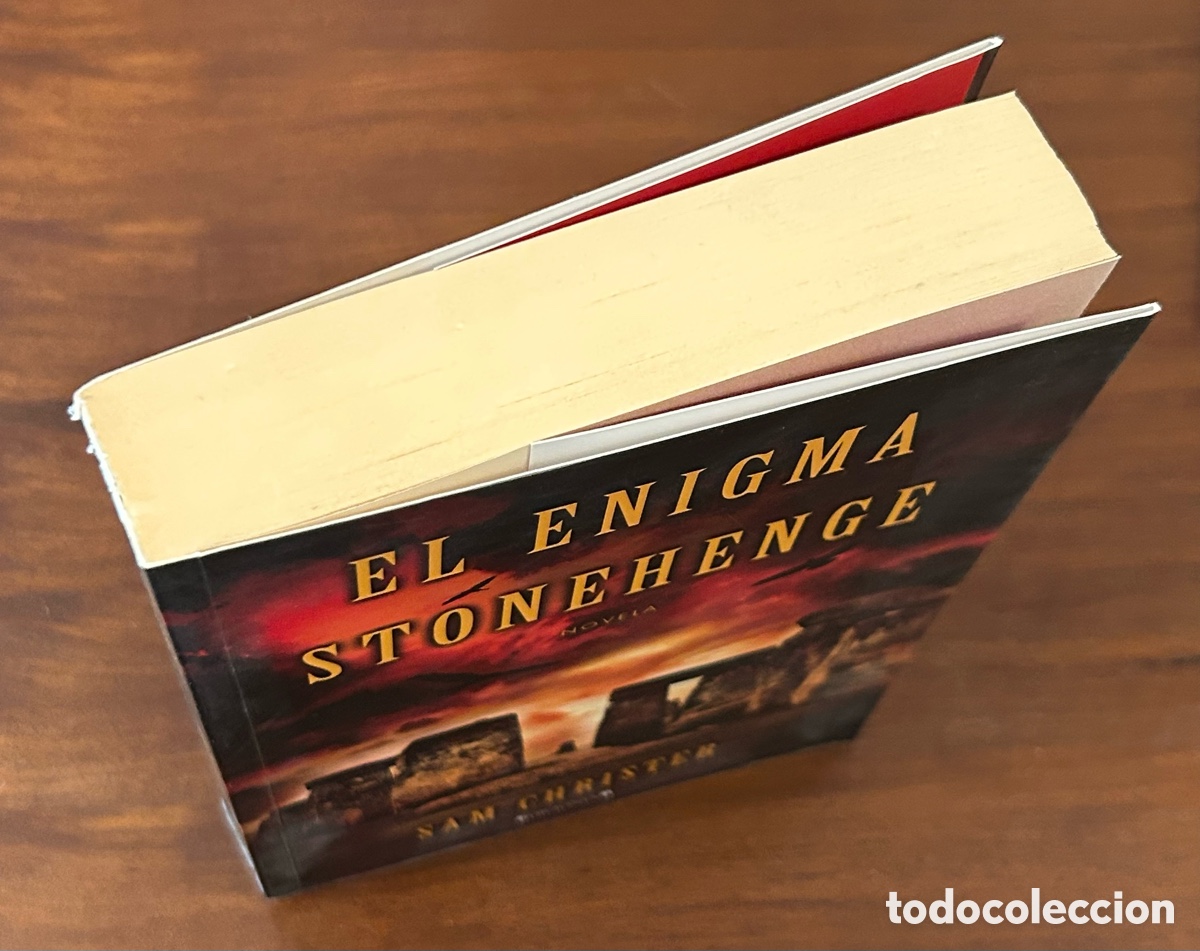 Libros de segunda mano: EL ENIGMA STONEHENGE. SAM CHRISTER. EDICIONES B - Foto 3