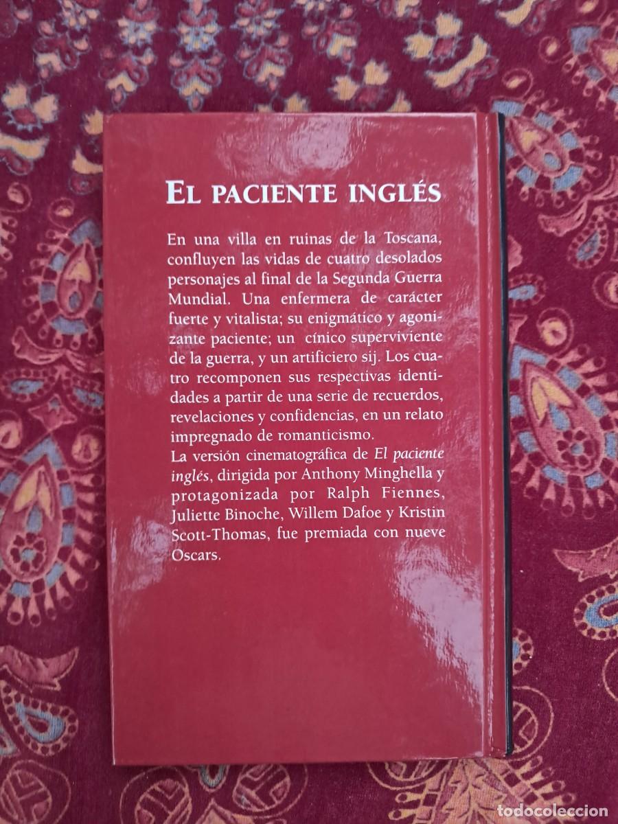 Libros de segunda mano: El paciente ingl&eacute;s Michael Ondaatje - Foto 2