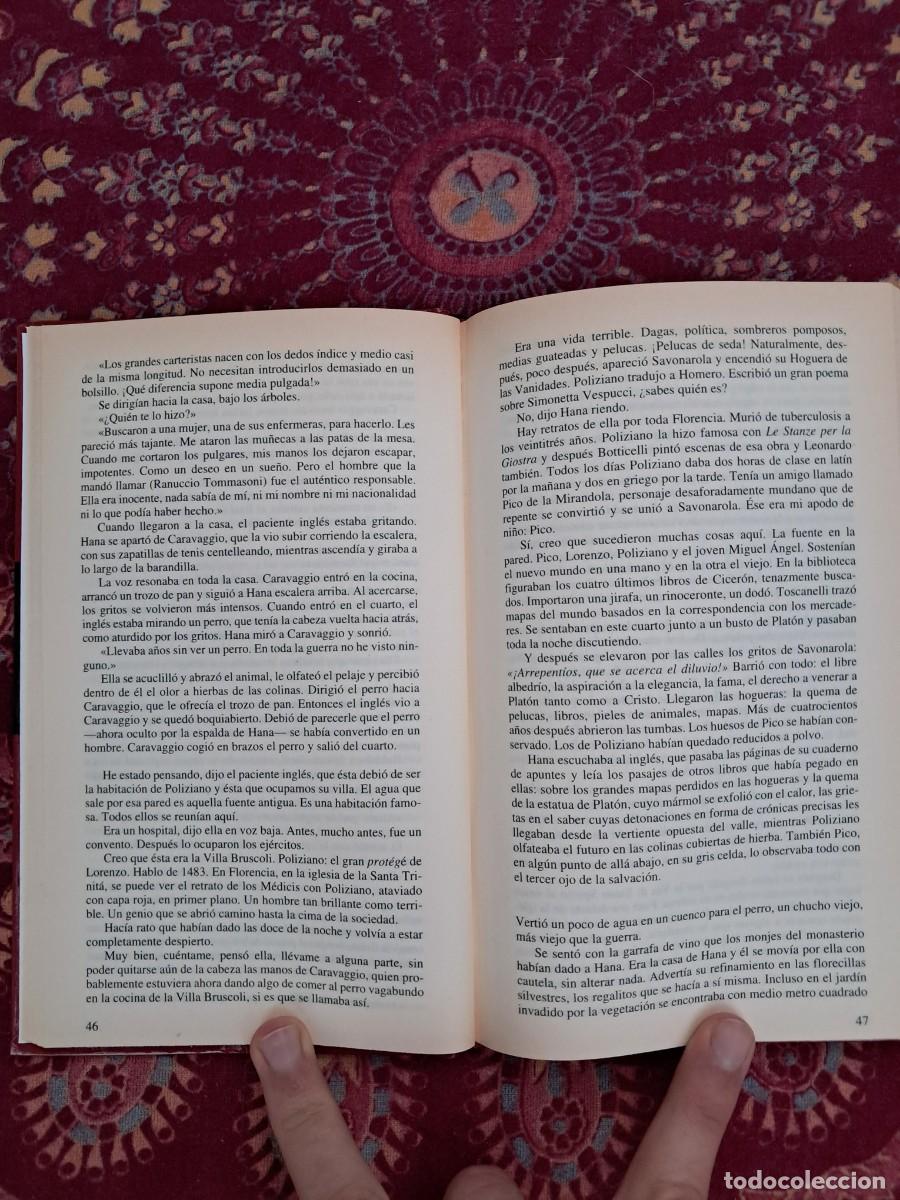 Libros de segunda mano: El paciente ingl&eacute;s Michael Ondaatje - Foto 4