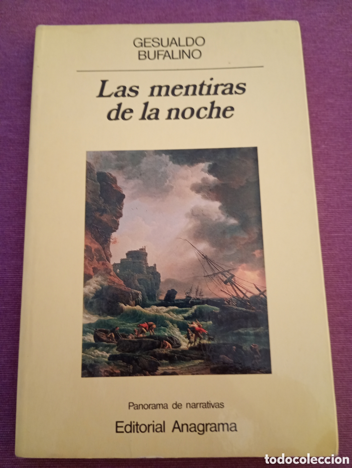 Libros de segunda mano: Gesualdo Bufalino .Las mentiras de la noche. anagrama