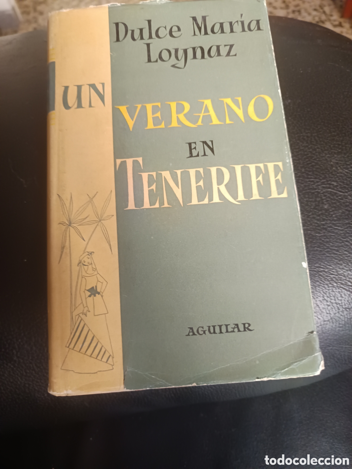 Libros de segunda mano: Un verano en Tenerife. Dulce Maria Loynaz.1a. edici&oacute;n . Ed Aguilar 1958