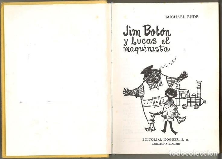 Libros de segunda mano: Michael Ende. Jim Bot&oacute;n - Foto 3