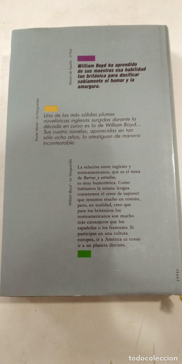 Libros de segunda mano: Barras y estrellas William Boyd - Foto 2