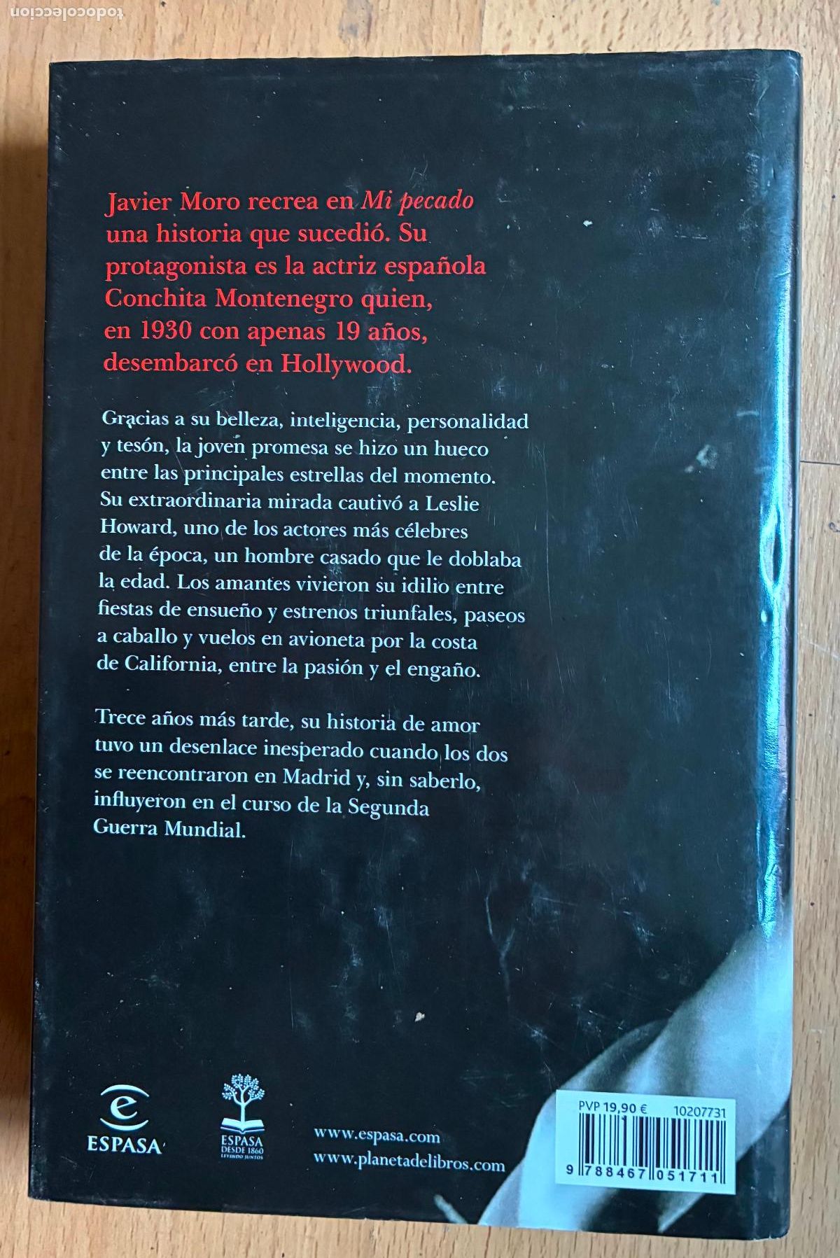 Libros de segunda mano: MI PECADO, Javier Moro - Foto 2