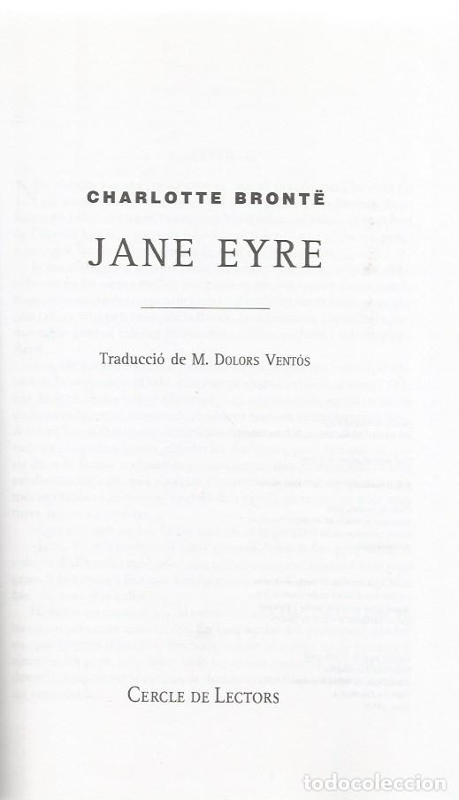 Libros de segunda mano: JANE EYRE - CHARLOTTE BRONT&Eacute; - Foto 2