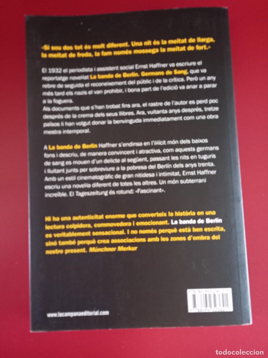 Libros de segunda mano: LA BANDA DE BERLIN . Ernst Haffner - Foto 2