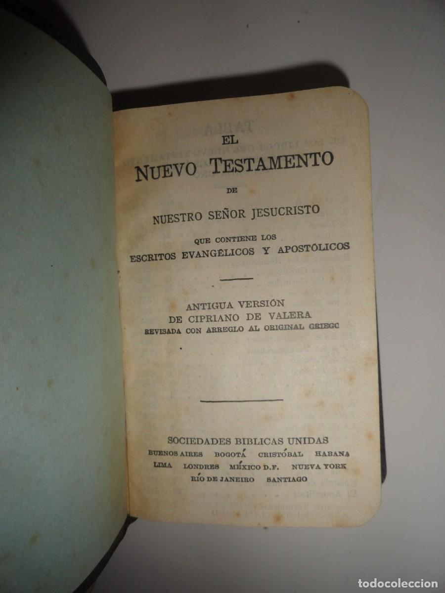 Libros de segunda mano: LIBRO RELIGIOSO. NUEVO TESTAMENTO - Foto 1