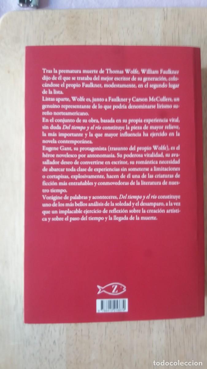 Libros de segunda mano: Del tiempo y el r&iacute;o. Thomas Wolfe - Foto 2