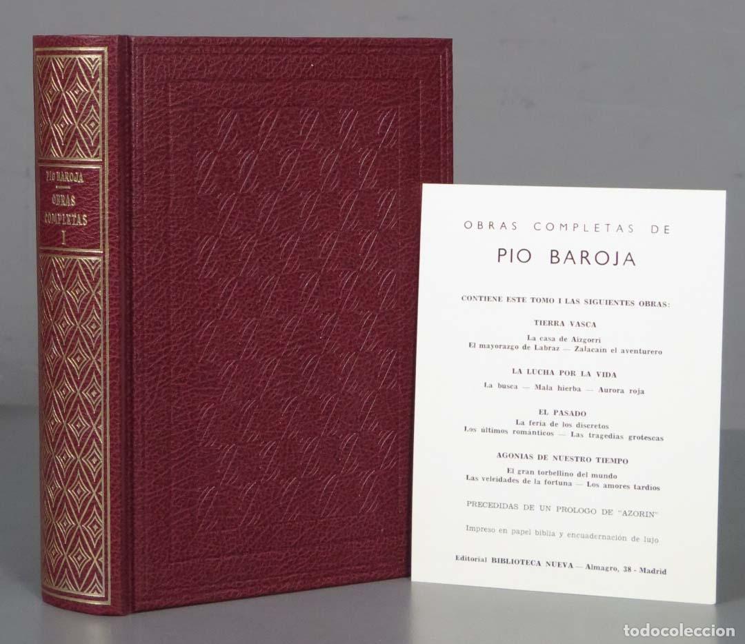 Libri di seconda mano: OBRAS COMPLETAS. BAROJA. TOMO I. 1988
