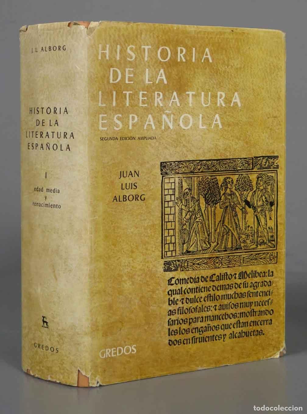 Libros de segunda mano: Historia de la literatura espa&ntilde;ola. Tomo I. Edad Media y Renacimiento GREDOS. 1975