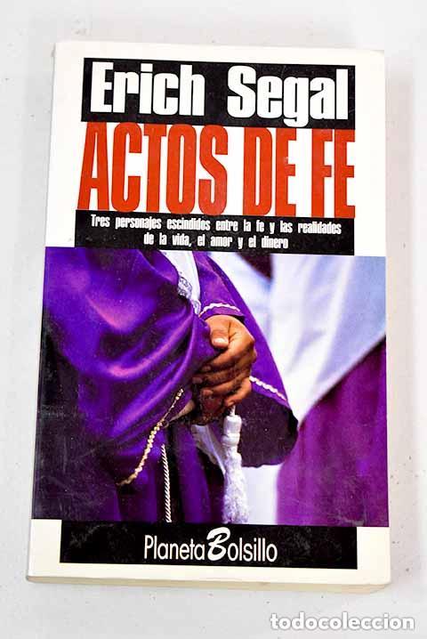 Libros de segunda mano: Actos de fe. Erich Segal - Foto 1