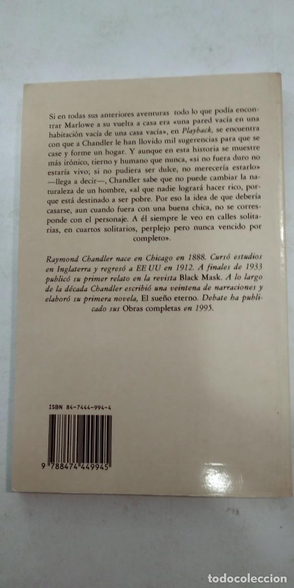 Libros de segunda mano: Playback Raymond Chandler - Foto 2
