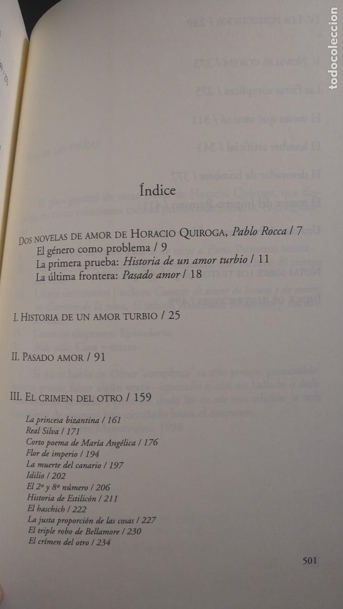 Libros de segunda mano: NOVELAS, RELATOS - HORACIO QUIROGA - Foto 5