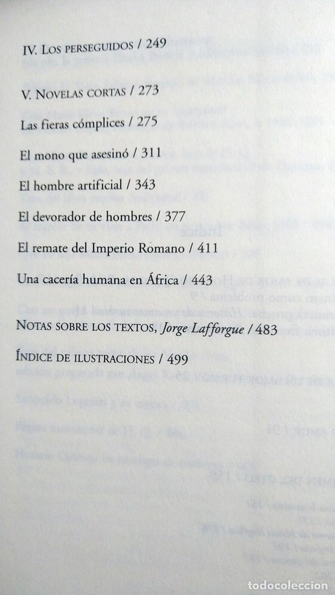 Libros de segunda mano: NOVELAS, RELATOS - HORACIO QUIROGA - Foto 6