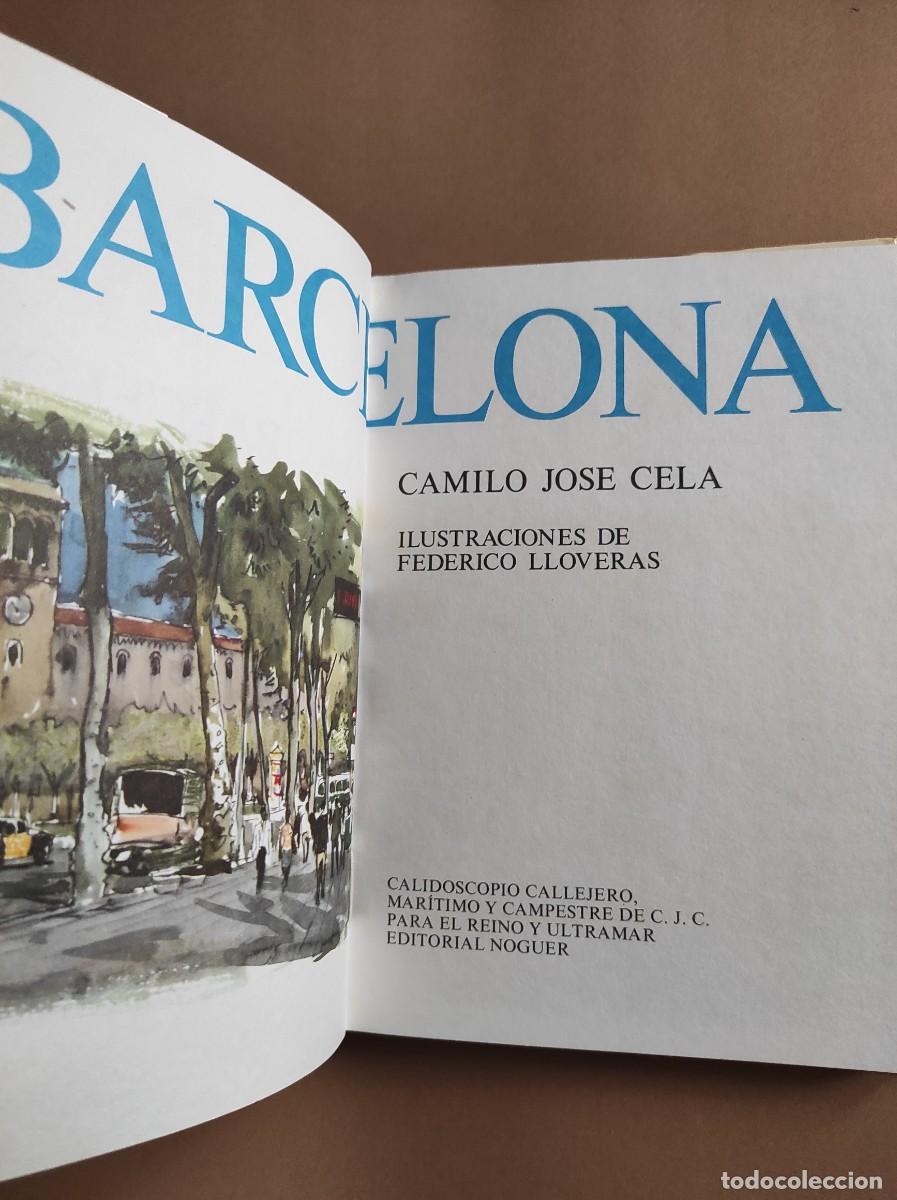 Libros de segunda mano: BARCELONA - Camilo Jos&eacute; Cela - Foto 2