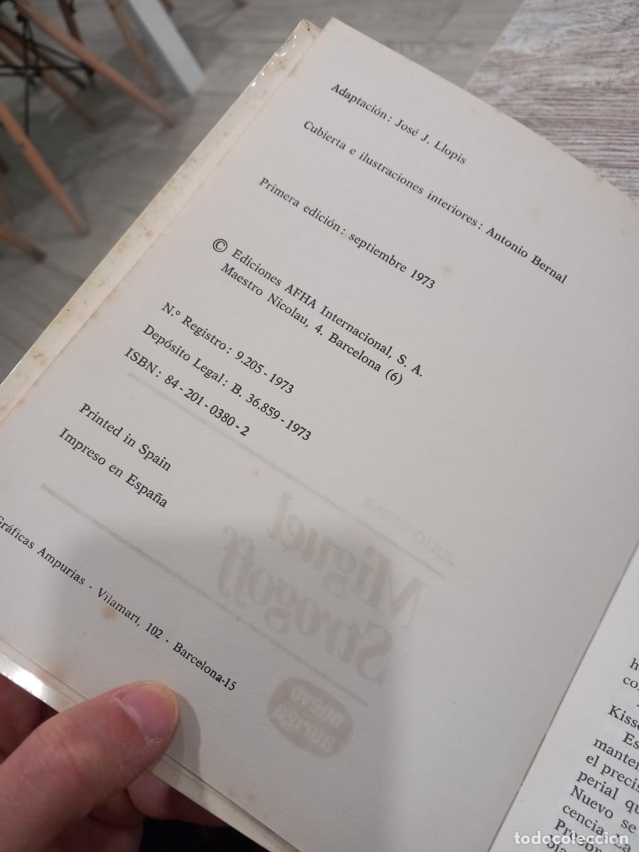 Libros de segunda mano: Miguel strogoff | Julio Verne | 1973 | Libro - Foto 3