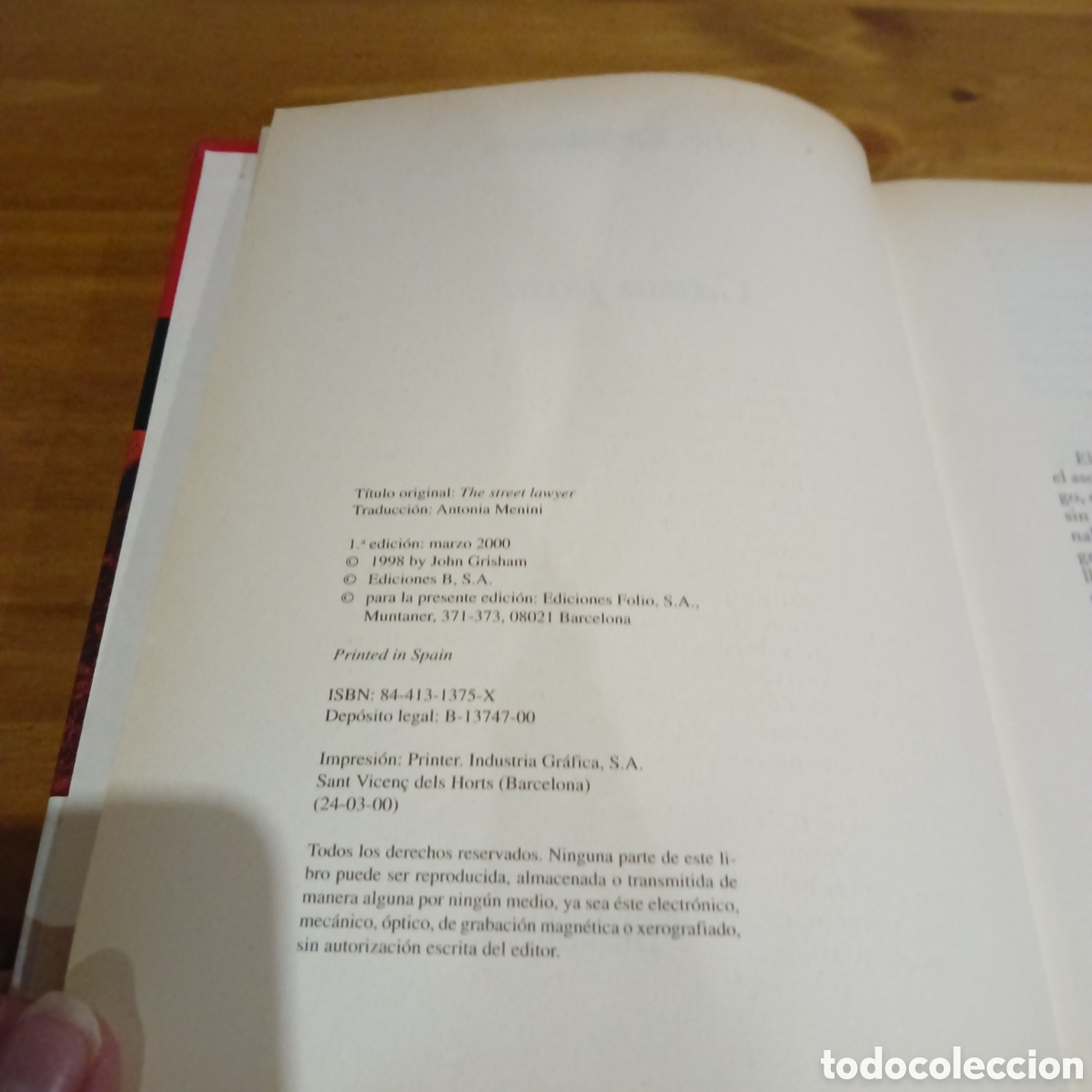 Libros de segunda mano: Causa justa. John Grisham - Foto 3