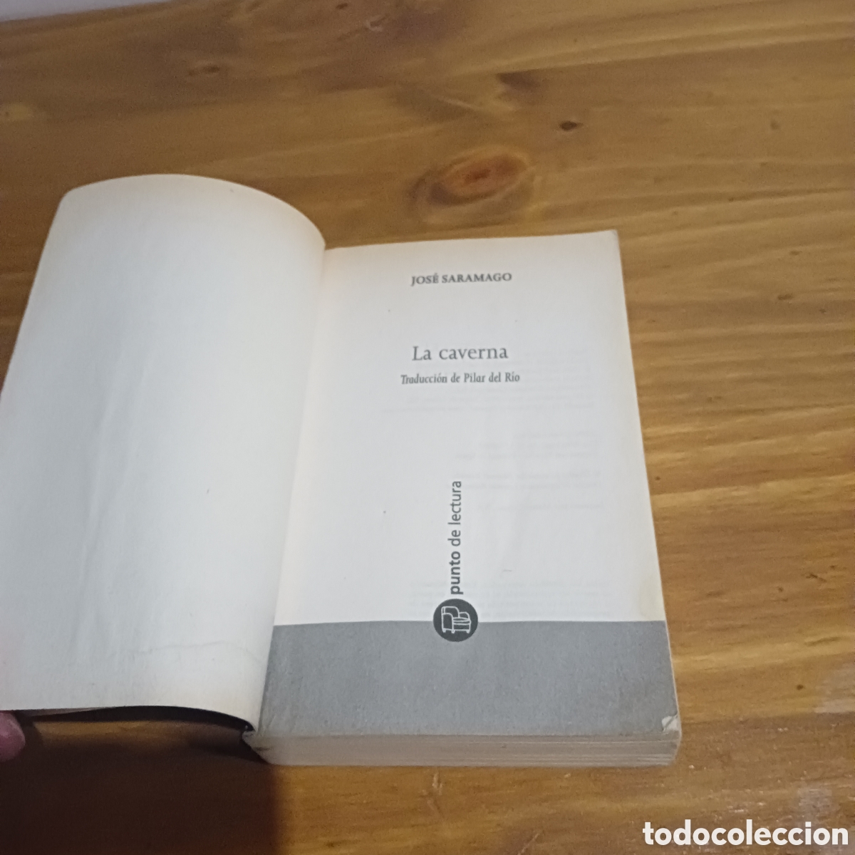 Libros de segunda mano: La caverna Jos&eacute; saramago - Foto 2