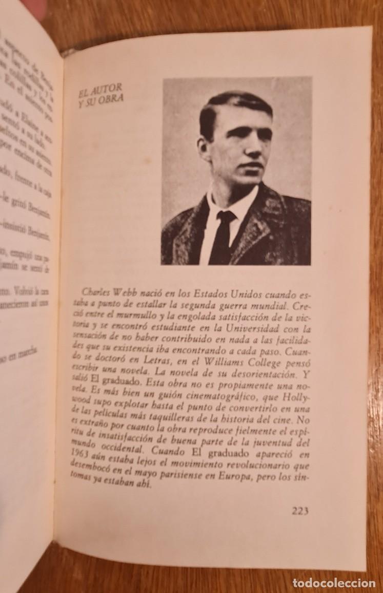Libros de segunda mano: Libro &rdquo;El Graduado&rdquo; de Charles Webb - Foto 4
