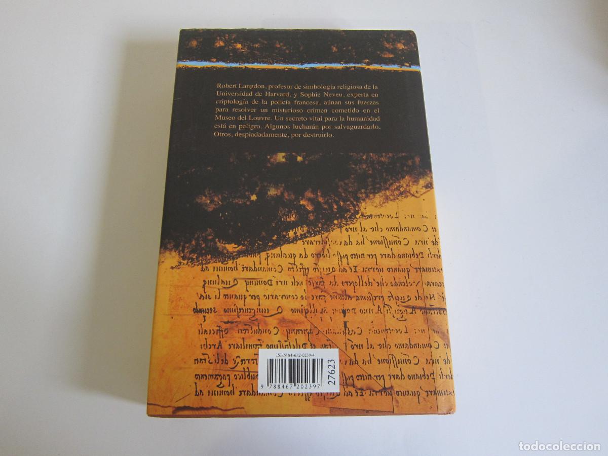 Libros de segunda mano: EL C&Oacute;DIGO DA VINCI - DAN BROWN (C&Iacute;RCULO DE LECTORES) NOVELA - Foto 3