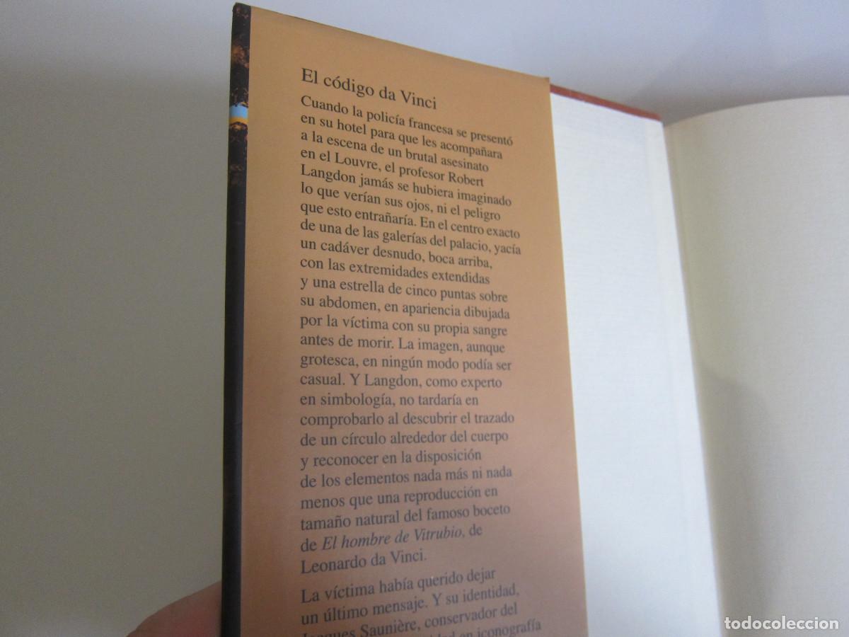 Libros de segunda mano: EL C&Oacute;DIGO DA VINCI - DAN BROWN (C&Iacute;RCULO DE LECTORES) NOVELA - Foto 4