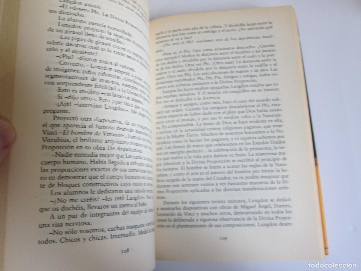 Libros de segunda mano: EL C&Oacute;DIGO DA VINCI - DAN BROWN (C&Iacute;RCULO DE LECTORES) NOVELA - Foto 6