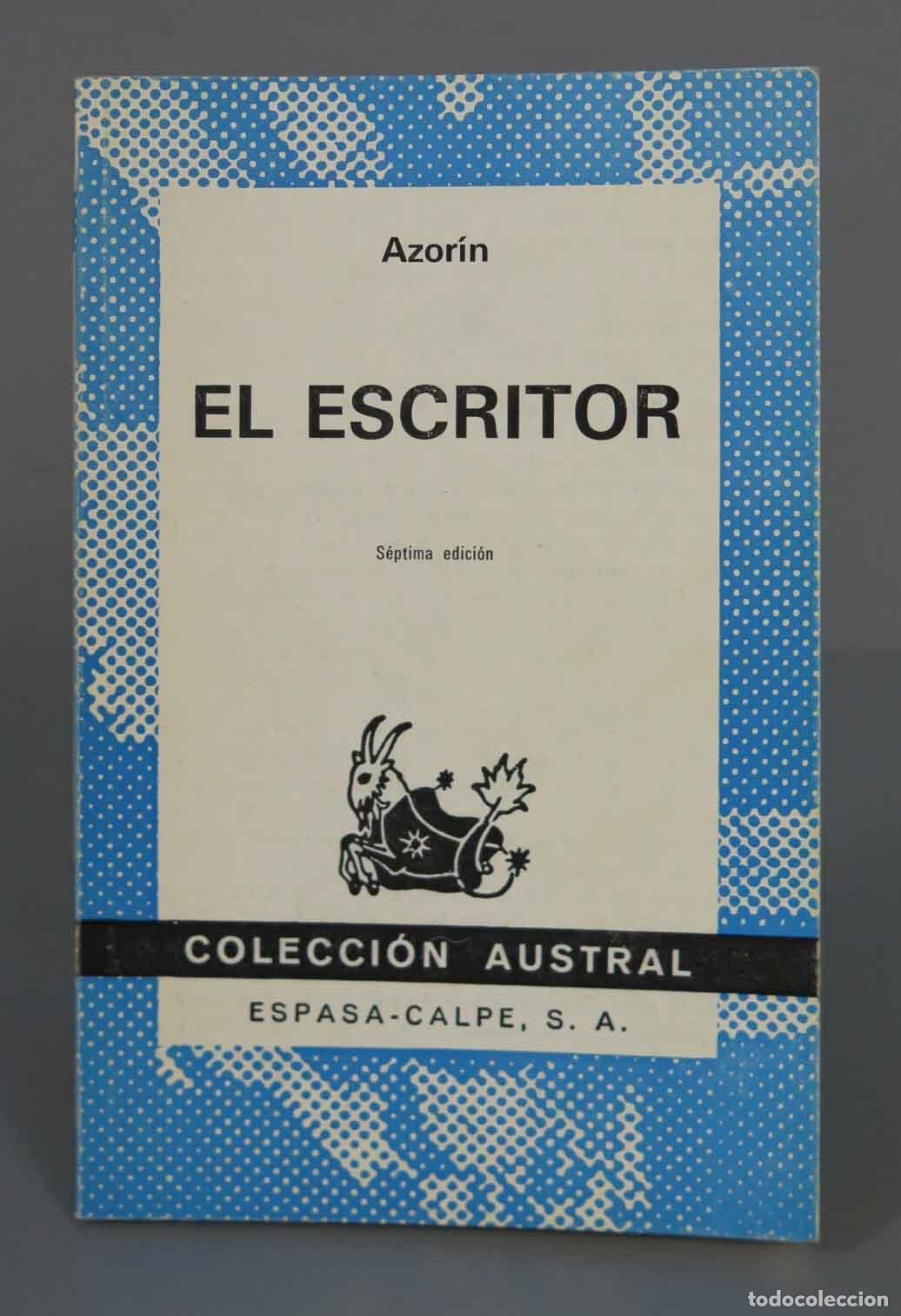 Libros de segunda mano: Azor&iacute;n EL ESCRITOR AUSTRAL - Foto 1