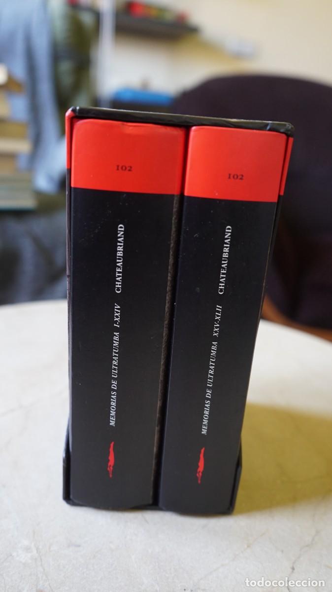 Libros de segunda mano: CHATEAUBRIAND - MEMORIAS DE ULTRATUMBA (2 VOLS.) - ACANTILADO, 2004