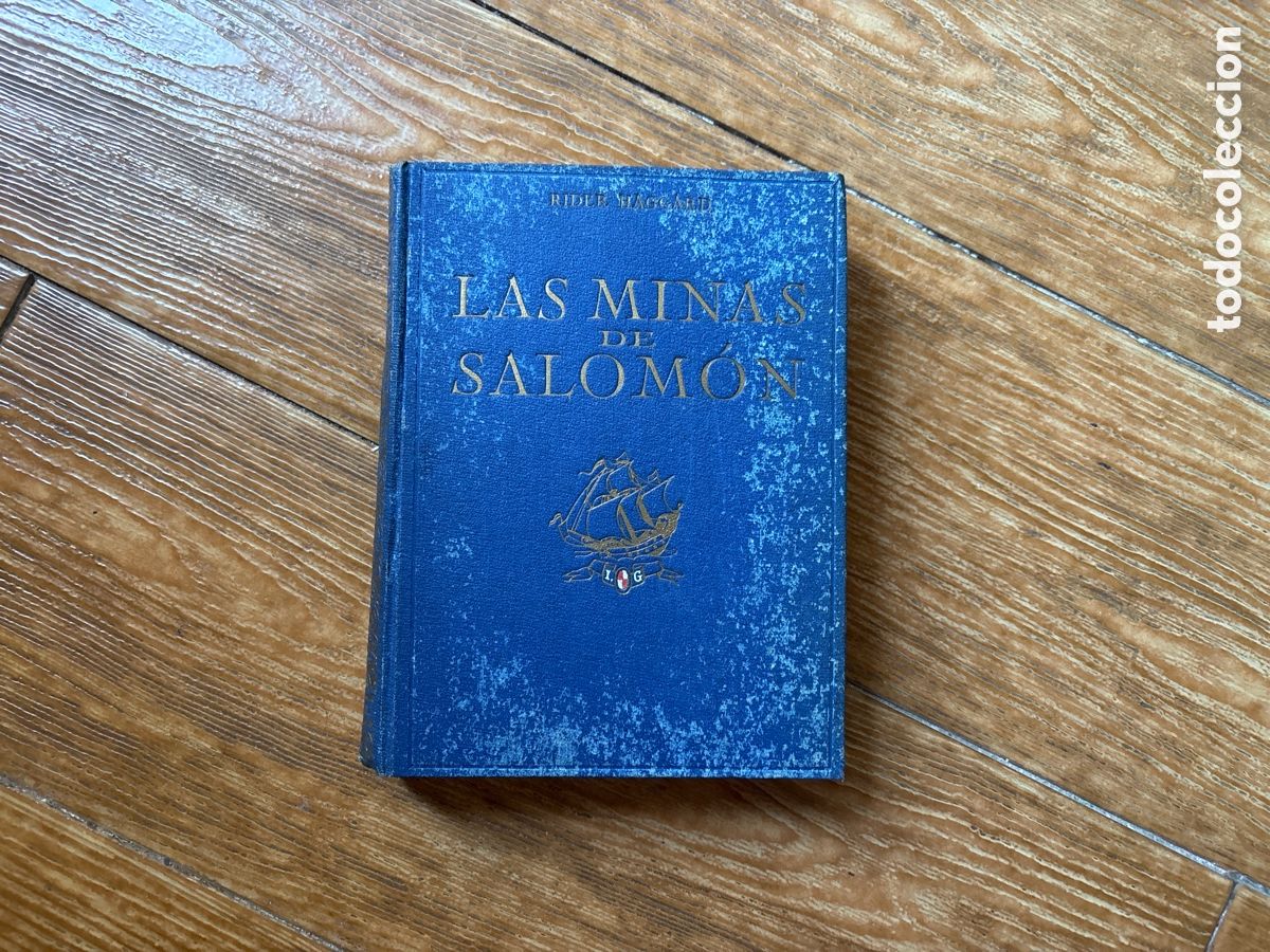 Libros de segunda mano: LAS MINAS DE SALOM&Oacute;N - RIDER HAGGARD SEIX BARRAL, 1940 ILUSTRACIONES JOAN JUNCEDA.