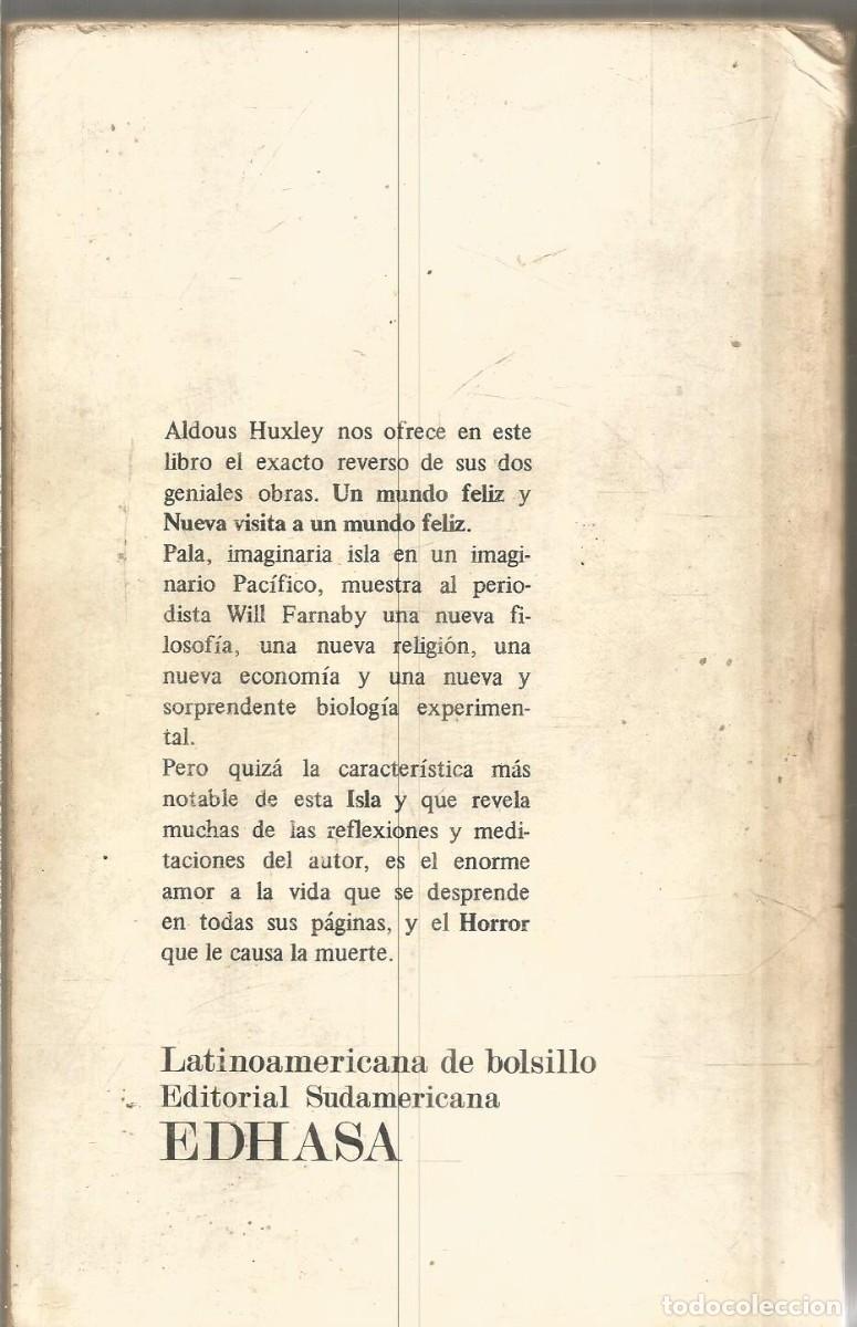 Libros de segunda mano: ALDOUS HUXLEY. LA ISLA. EDHASA - Foto 2