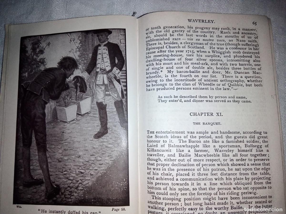 Libros de segunda mano: Sir Walter Scott. Bart. Waverley - Foto 8