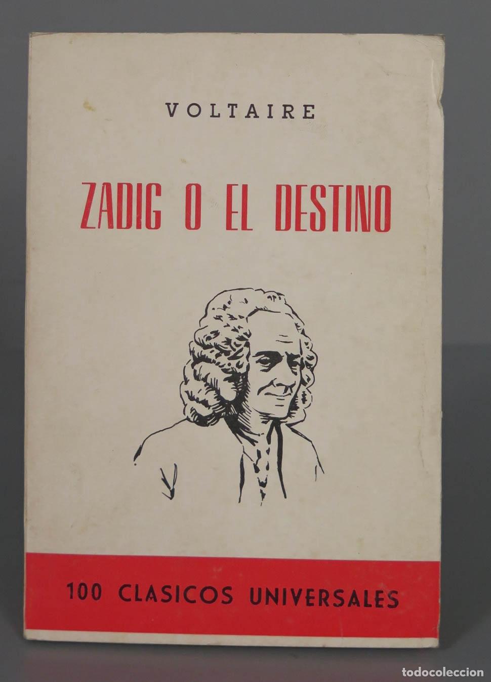 Libros de segunda mano: VOLTAIRE ZADIG O EL DESTINO