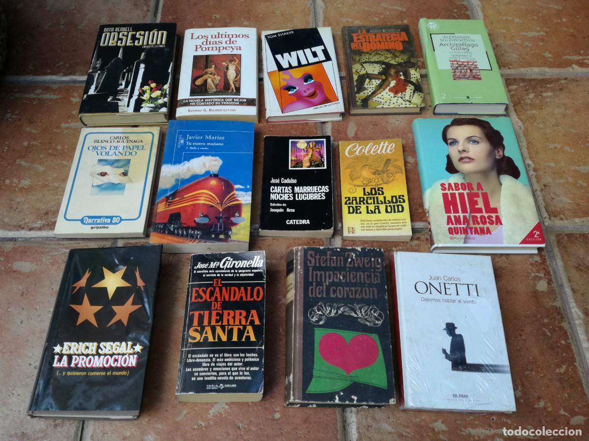 Libros de segunda mano: LOTE DE 14 LIBROS DE LECTURA