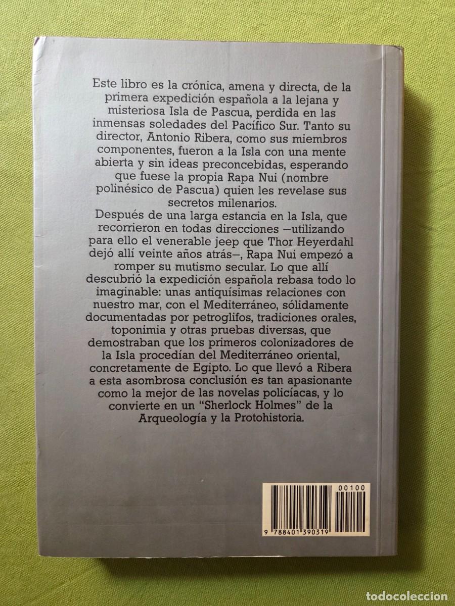 Libros de segunda mano: OPERACION RAPA NUI . ANTONIO RIBERA - Foto 2